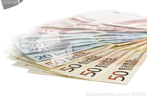 Image of euro bills