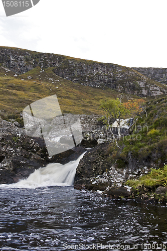 Image of small river in scottish highlands