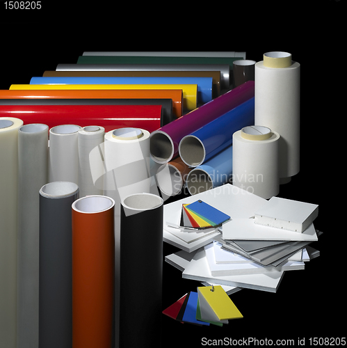 Image of sign making materials