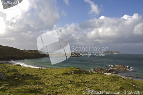 Image of coastal landscape on scottish isle