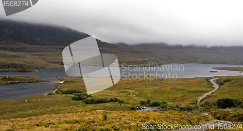 Image of rural landscape in north scotland