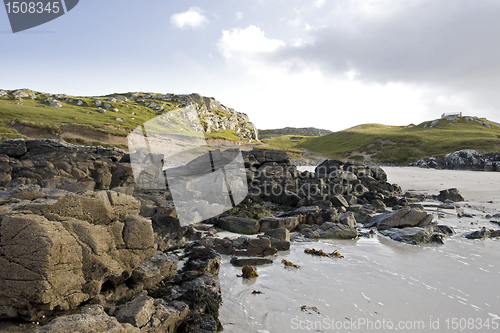 Image of coastal landscape on scottish isle