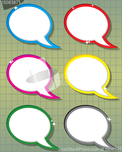 Image of Speech bubbles collection