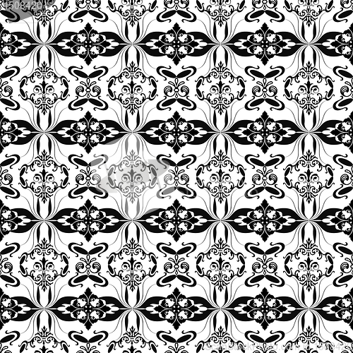Image of Seamless floral pattern