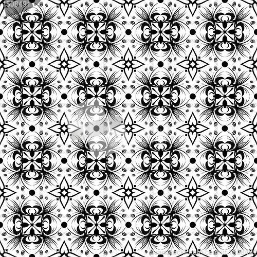 Image of Seamless floral pattern