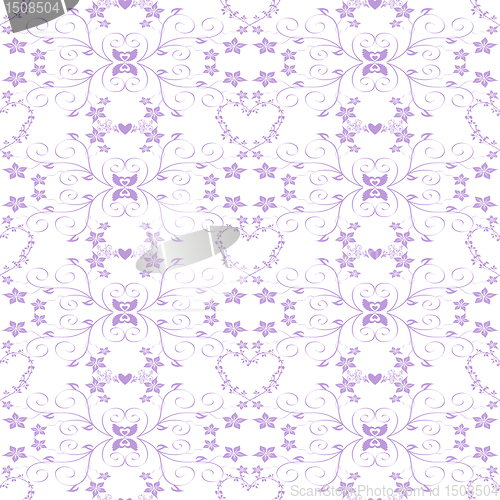 Image of Seamless floral pattern