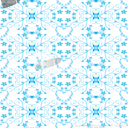 Image of Seamless floral pattern