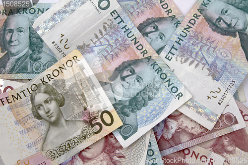 Image of Swedish currency 