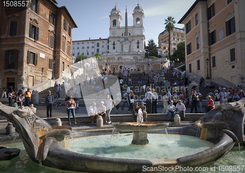 Image of Morning by Spanish Steps