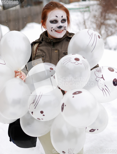 Image of seal-girl