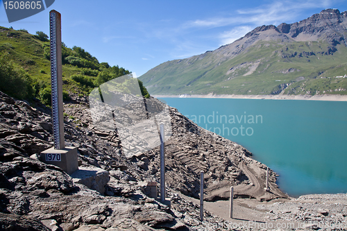 Image of Dam water level measurement