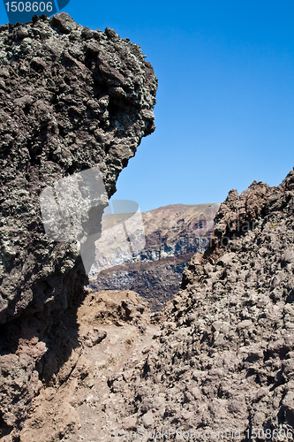 Image of Vesuvius crater