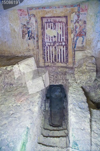 Image of Etruscan tomb