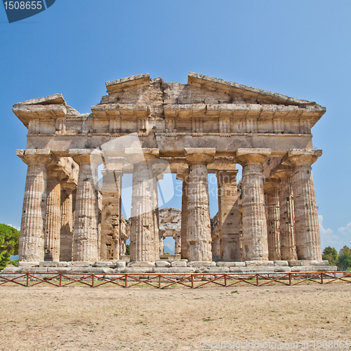 Image of Paestum temple - Italy