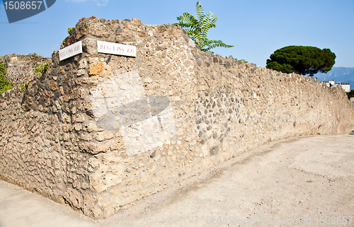 Image of Pompeii - archaeological site