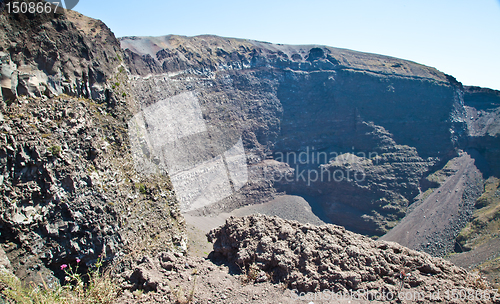 Image of Vesuvius crater