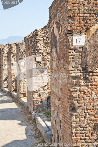 Image of Pompeii - archaeological site