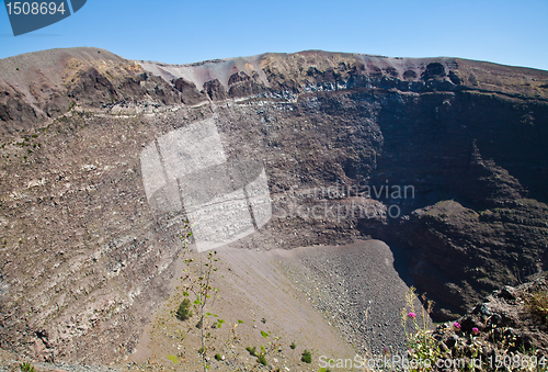 Image of Vesuvius crater