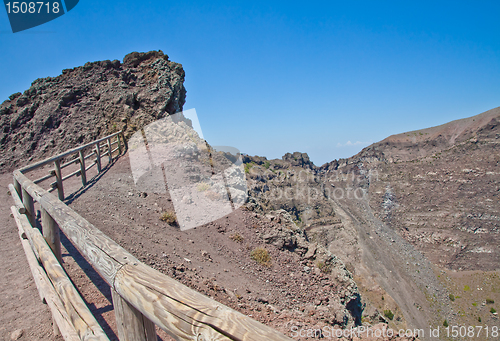 Image of Vesuvius crater