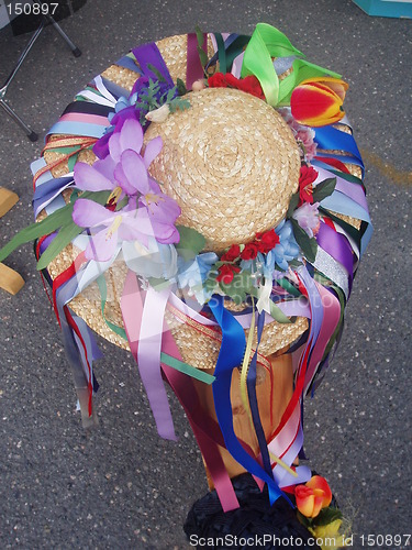 Image of Colorful Derby hat