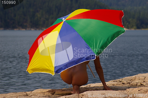 Image of Beach Umbrella A