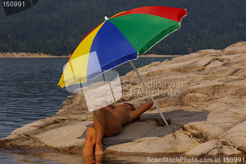 Image of Beach Umbrella B