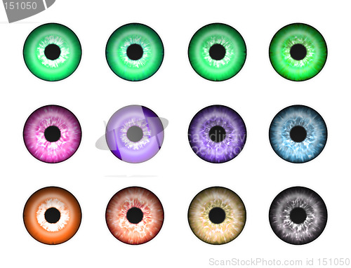 Image of Abstract eyes 2