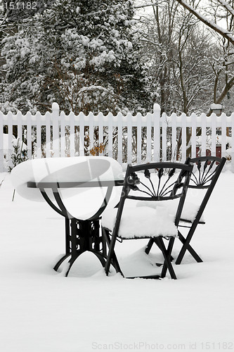 Image of Bistro Set at Rest