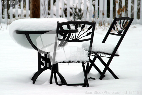 Image of Bistro Set Melting