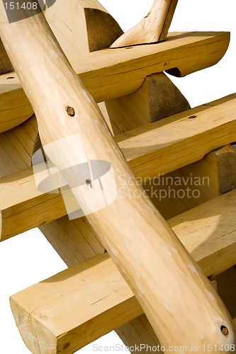 Image of wood stair