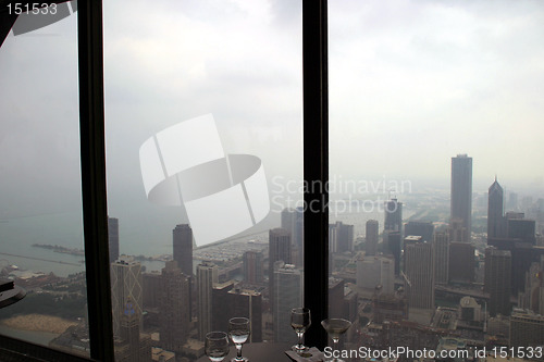 Image of Chicago - South side on a foggy day