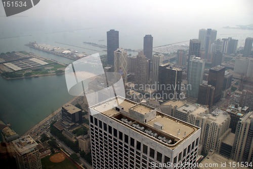 Image of Chicago - South view and Navy Pier