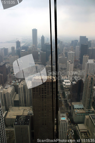 Image of Chicago - South side on a foggy day