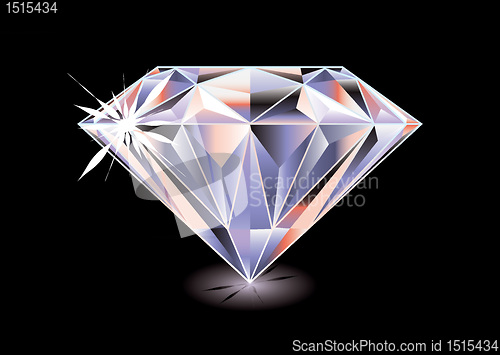 Image of Diamond bright black