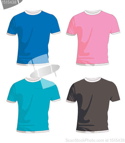 Image of Mens t shirt coloured