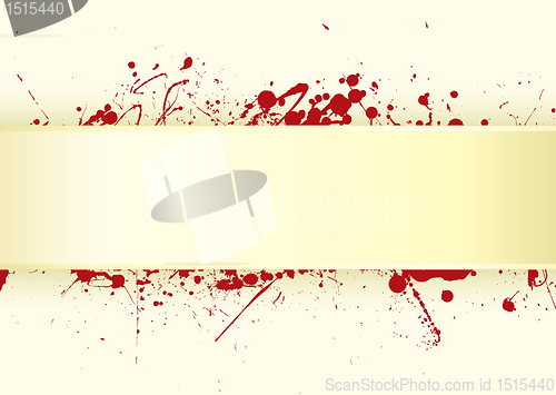 Image of Paper tab blood splat