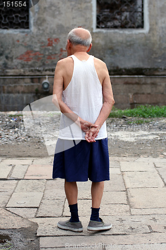 Image of Elderly chinese man