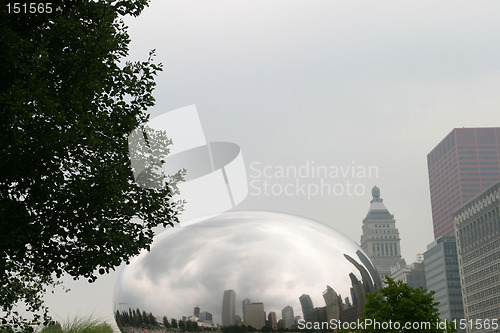 Image of Chicago - Skyline Reflections