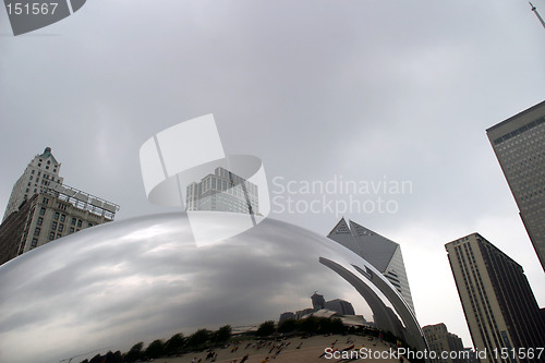 Image of Chicago - Bubble Reflections