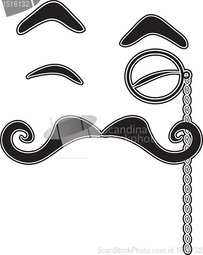 Image of Mustache and Monocle