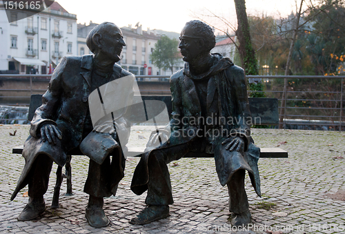 Image of Mouchão Garden statues