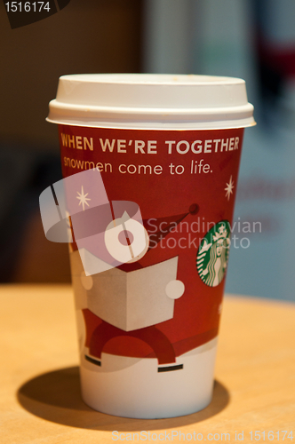 Image of Starbucks coffee cup