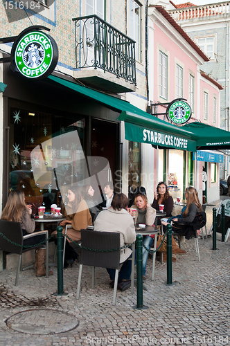 Image of Starbucks coffee