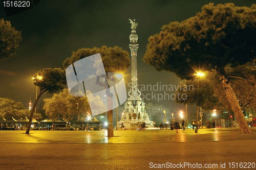 Image of Barcelona night