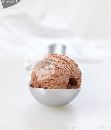 Image of chocolate ice cream