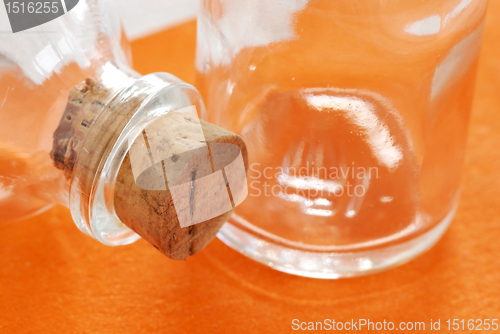 Image of Two glass bottles