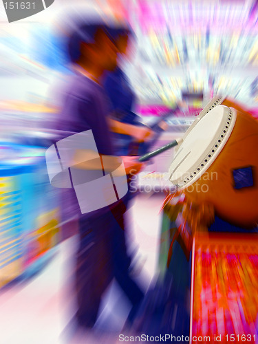 Image of Colorful Drummers