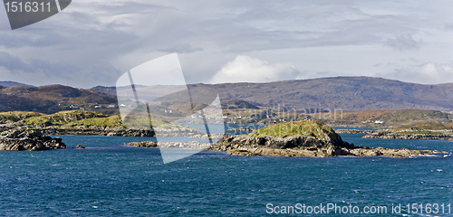 Image of coastal landscape on scottish isle