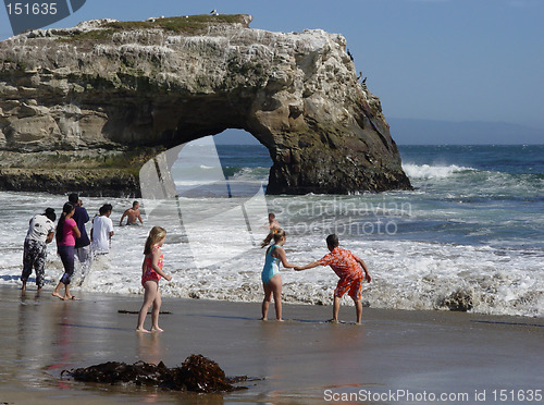 Image of Kids on the beach