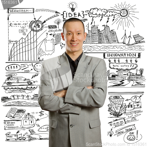 Image of asian male in suit
